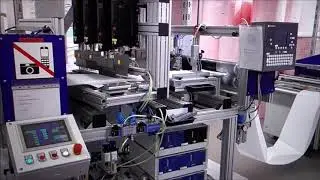 Bag filter production line
