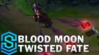 Blood Moon Twisted Fate Skin Spotlight - League of Legends
