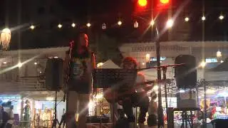 streetmusic XLV ??? at nightmarket Hua-hin