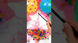 &ldquo;Color Explosion! Polka Dot Balloons Popping Satisfying ASMR 💧&rdquo;