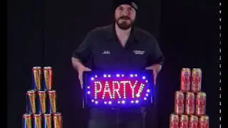 Longslice Brewery - How to Host a Party. Party Sign