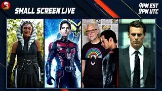 Small Screen Live &bull; Ahsoka Season 2 &bull; Ant-Man 3 &bull; Gunn v Cavill &bull; Mindhunter Season 3 & More