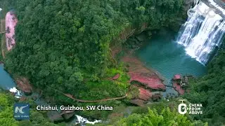 China From Above | Danxia landform in Chishui