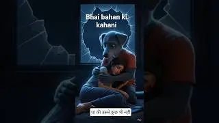 Bhai bahan ki kahani # short ai video # cartoon