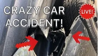 Inside the City Vlog#4! Car accident, almost flipped and ended up at the hospital!