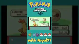 Pokemon Emerald Randomizer Nuzlocke! #34 Catching Lunatone! #shorts