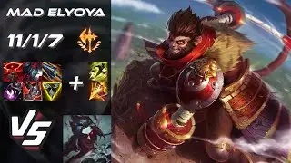 MAD Lions Elyoya JUNGLE Wukong vs Kayn - EU Grandmaster Patch 25.S3.1