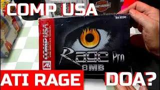 Vintage ATI Rage 3D Cards | COMP USA ATI RAGE PRO