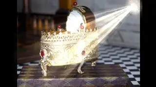 1:12 Scale Byzantine Bassinet and Bath Set by Angela Law