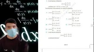 Exercise 5.1 question 5 to 15 NCRT 12th maths solution's of continuity and Differentability.
