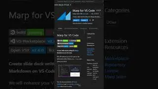 Write slides in VS Code
