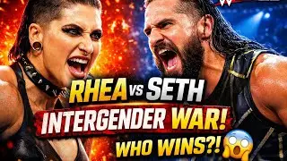 Rhea Ripley vs Seth Rollins 😱 | Intergender Match WWE 2K25