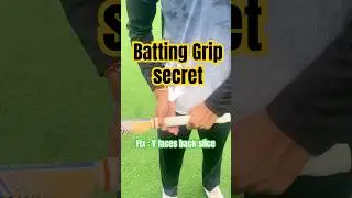Fix Your Bottom-Hand Grip | Batting Tip for Better Control 🏏 #cricket #indvsseng #cricketlover