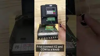 How to use a frequency converter for multi-speed control? #hmi #plc #servo#vfd