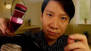 ASMR Humming song, hair straightening sounds
