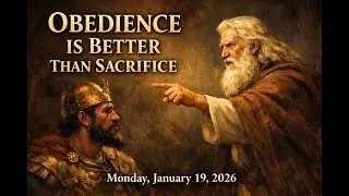 Obedience Is Better Than Sacrifice - Daily Catholic Bible Study - Monday January 19 2026