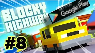 Blocky Highway: Traffic Racing Car Game Android Gameplay #8 #gaming #gameplay