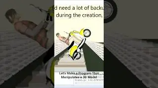 Flying Scooter Model in Java 3D