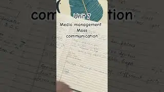 Media management unit 7#ugcnet2025