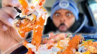NEW Taco Bell Steak Garlic Nacho Fries & Baja Strawberry Dream Review!