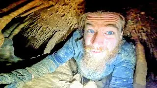 Navigating a Minefield! The prettiest cave crawl! 😬😍
