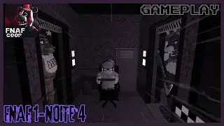 FNAF 1 - NOITE 4 (FNAF: COOP) Roblox