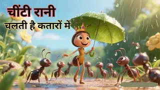 चींटी रानी | Chitti Rani Chalti HAi Kataro Me | Kids SOng.