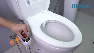 How to Install Hibbent Toilet Seat Bidet 2100 - Easy Installation, No Plumber Needed, Tool-free
