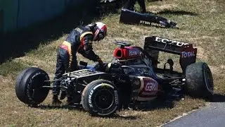 F1 2013 Crashes