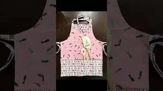 Toddler kitchen apron #sewing #handmade #kitchengadgets #cooking #smallbusiness #crafting #children