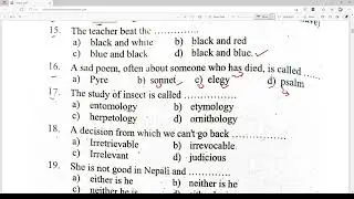 After SEE English Very Important MCQ Questions | 250 Questions Solved |   After SEE Preparation