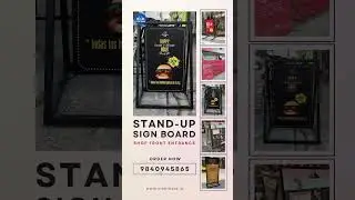 Stand Up Flex Board in Chennai | Stand Up Flex Board Services in Chennai #signagesolutions