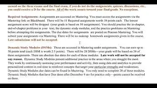 CHM 251 Syllabus Fall 22