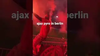 1. FC Union Berlin vs. Ajax Amsterdam Pyro choreo vuur AFC berlijn UEFA Europa League