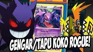 PTCGO New Fun Rogue Gengar/Tapu Koko Spread Deck! Deadliest Spread Deck! Pokemon TCG Online