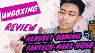 HEADSET MONITORING GAMING FANTECH MARS HQ50 ORIGINAL | GA NYESEL | FULL BASS DAN JERNIH