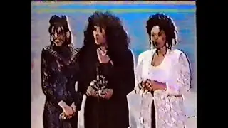 The Pointer Sisters accepting Soul of America music award
