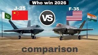 ✈️ J-35 vs F-35 | Next-Gen Stealth Fighter Showdown Explained full comparation 2026.