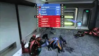 Halo Reach Multiplayer Gameplay - Elite Slayer on Sword Base
