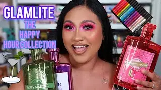 NEW! GLAMLITE HAPPY HOUR FULL COLLECTION | SWATCHES & FIRST IMPRESSIONS | TUTORIAL