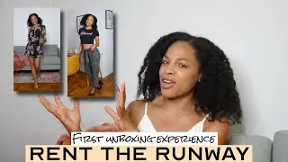 Trying RENT THE RUNWAY for the first time Part 1 | Honest Review #unboxing