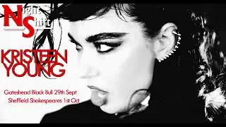 Kristeen Young (from USA) 'Night Shift Goth events' UK dates teaser