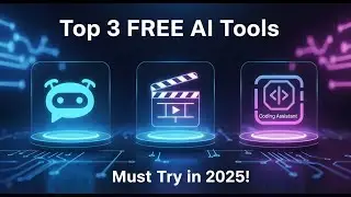 Top 3 FREE AI Tools You Must Try in 2025! #Shorts