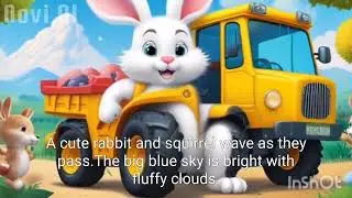 :🚜 JCB Cartoon Adventure | Heavy Vehicle Rescue Mission |  Story for Kids 🚧₹JCB #JCBCartoon