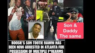 Kids are a product of their parents. Both Boosie and son have a gun problem 