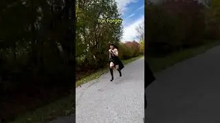 Sprinting in Anime Costumes (ib: ​⁠@DanielLaBelle ) #anime #naruto #spyxfamily #onepiece