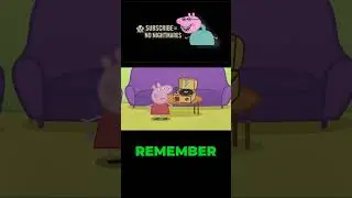 Peppa Pig DELETED EPISODE  #scarystories #horror #peppa