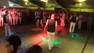Fahnenschlag Sch&uuml;tzenfest Dernekamp 2015