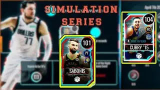 NBA Live Mobile 20 Simulation Series Campaign Walkthrough + 101 Overall Domantas Sabonis