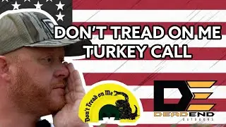 Don't Tread on Me - Spring Freedom Series Turkey Call- Mouth Call